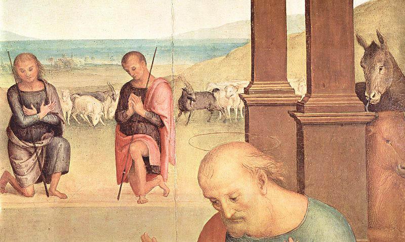 Pietro Perugino Anbetung der Hirten
